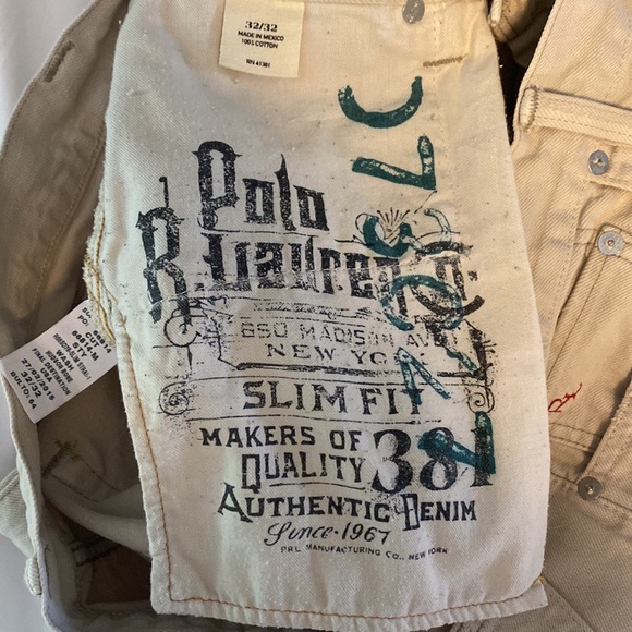 RL Polo Tan Jeans- Men’s - Picture 8 of 9